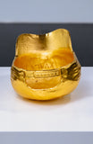 GOLD MAGA HAT SCULPTURE