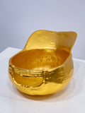 GOLD MAGA HAT SCULPTURE